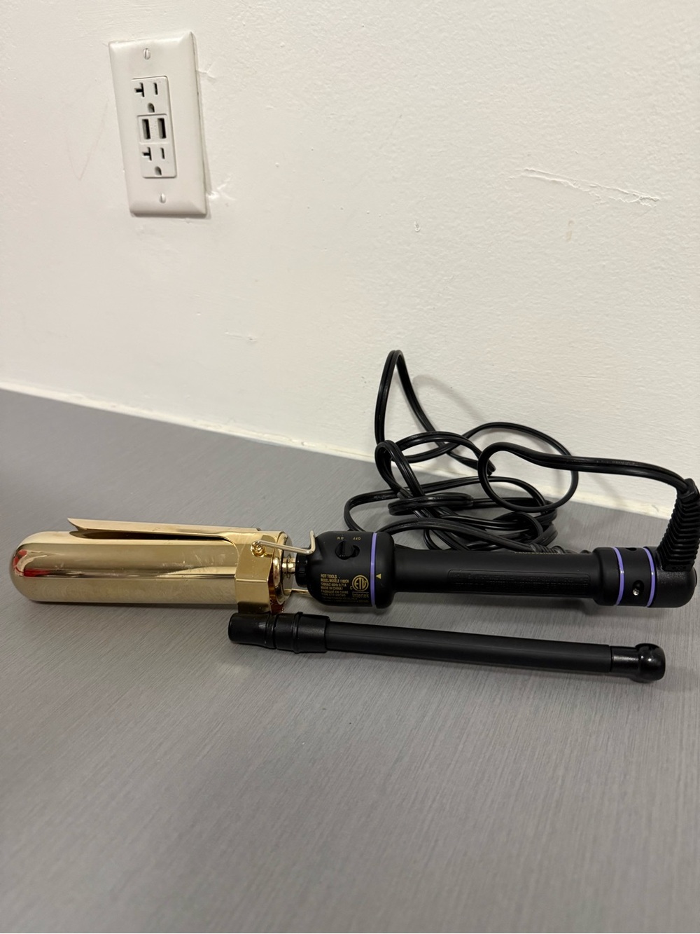 Hot Tools Professional 24K Gold Marcel Curling Iron – 430°F